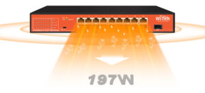 5 | سوئیچ شبکه PoE وایتک مدل WI-PS518GH